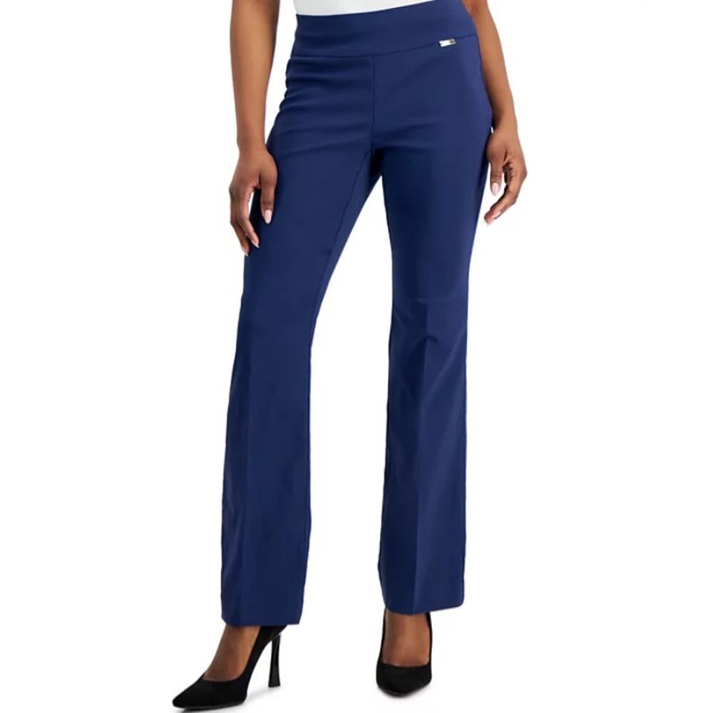 INC International Concepts Mid-Rise Bootcut Pants Short Lenght Petite Size 4PS